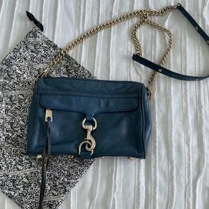 Rebecca Minkoff Mini Mac Crossbody - Blue